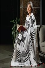 Courtela Justice Wing Saree - Image 3