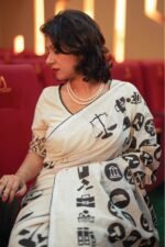 Courtela Legal Motif Saree - Image 3