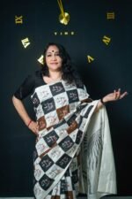 Wings & Justice Scales Saree - Image 5