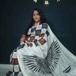 Wings & Justice Scales Saree